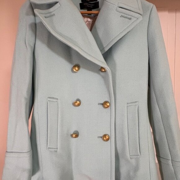J.Crew Stadium Cloth Peacoat by Nello Gori – Size 4 - Picture 3 of 6